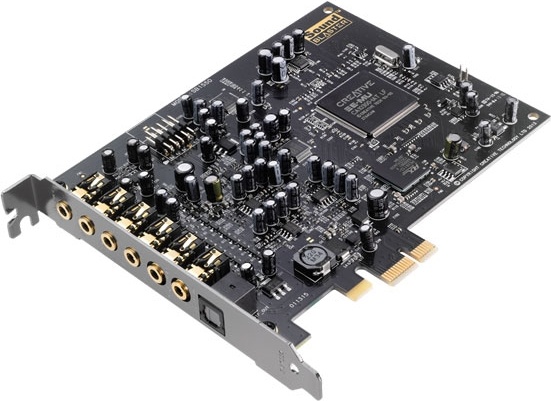 Звуковая карта Creative Sound Blaster Audigy RX 7.1 PCI Express (70SB155000001) — купить в интернет-магазине ОНЛАЙН ТРЕЙД.РУ