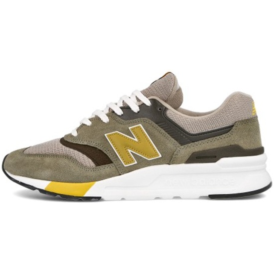 Кроссовки NEW BALANCE CM997HEZ/D мужские, цвет зелёный, размер 11.5 —  купить в интернет-магазине ОНЛАЙН ТРЕЙД.РУ