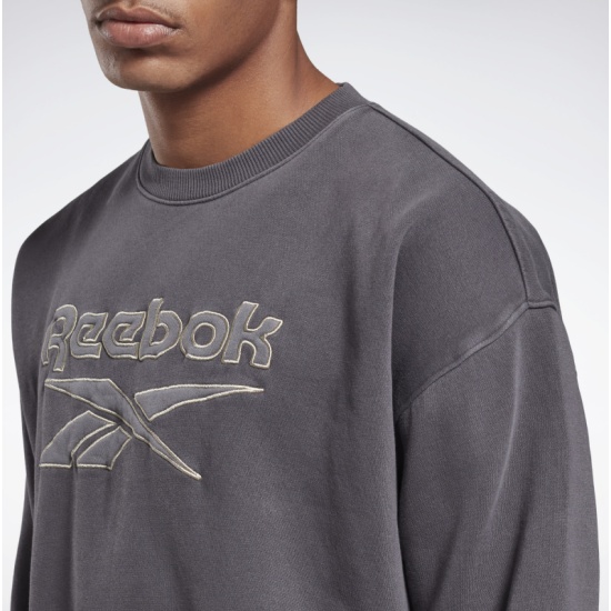 Свитшот REEBOK CL GP PREMIUM VECTO мужской, цвет черный, размер L — купить  в интернет-магазине ОНЛАЙН ТРЕЙД.РУ