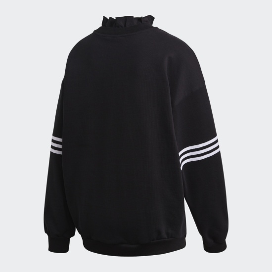 Свитшот ADIDAS RUFFLE CREW женский, цвет чёрный, размер 34 — купить в  интернет-магазине ОНЛАЙН ТРЕЙД.РУ