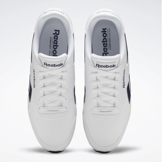 Кроссовки REEBOK ROYAL CL JOGGER 3 EF7790 мужские, цвет белый, размер 9 —  купить в интернет-магазине ОНЛАЙН ТРЕЙД.РУ