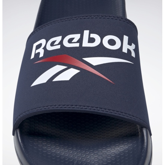 Пантолеты REEBOK FULGERE SLIDE FZ0946 мужские, цвет синий, размер 11 —  купить в интернет-магазине ОНЛАЙН ТРЕЙД.РУ