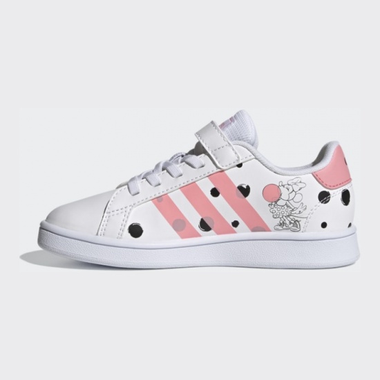 Кеды ADIDAS FZ3241 GRAND COURT C для девочки, цвет белый, размер 32 —  купить в интернет-магазине ОНЛАЙН ТРЕЙД.РУ
