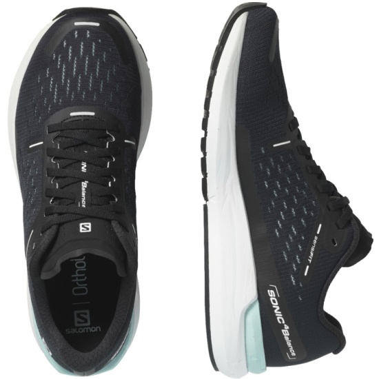 Кроссовки SALOMON SONIC 4 Confidence Black/Wht/E мужские, цвет чёрный,  размер 10.5 — купить в интернет-магазине ОНЛАЙН ТРЕЙД.РУ