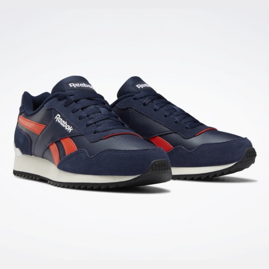 Кроссовки REEBOK ROYAL GLIDE RPLCLP FZ0189 мужские, цвет синий, размер 9,5  — купить в интернет-магазине ОНЛАЙН ТРЕЙД.РУ