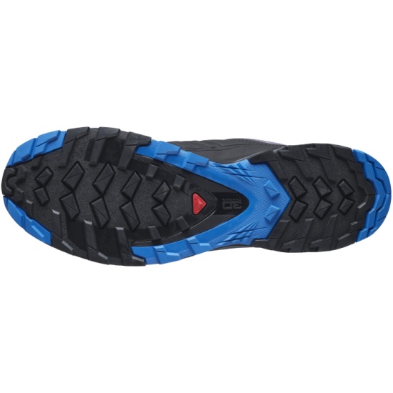 Кроссовки SALOMON XA WILD Quiet Shade/Black/Blua мужские, цвет серый,  размер 9 — купить в интернет-магазине ОНЛАЙН ТРЕЙД.РУ
