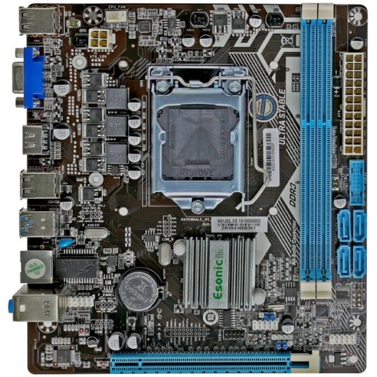 Материнская плата ESONIC H81JEL c процессором Intel Core i5-4570T ...