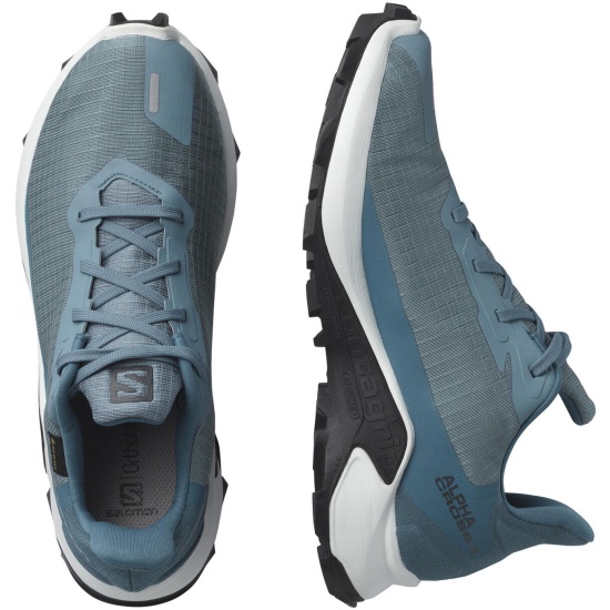 Кроссовки SALOMON ALPHACROSS 3 GTX W Bluest/Wht/ женские, цвет синий,  размер 5.5 — купить в интернет-магазине ОНЛАЙН ТРЕЙД.РУ