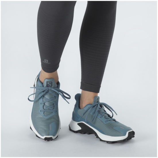 Кроссовки SALOMON ALPHACROSS 3 GTX W Bluest/Wht/ женские, цвет синий,  размер 7 — купить в интернет-магазине ОНЛАЙН ТРЕЙД.РУ