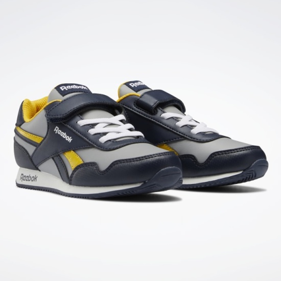 Кроссовки REEBOK GW5278 ROYAL CL JOG 3.0 1V для мальчика, цвет синий,  размер 28 — купить в интернет-магазине ОНЛАЙН ТРЕЙД.РУ