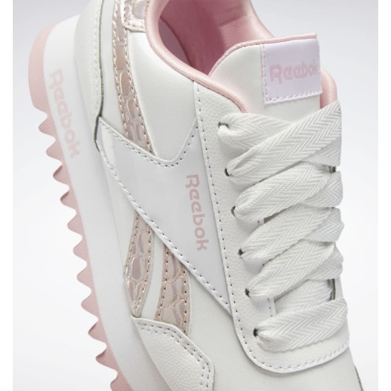Кроссовки REEBOK GW2650 ROYAL CLJOG 3 PLATFORM для девочки, цвет белый,  размер 34 — купить в интернет-магазине ОНЛАЙН ТРЕЙД.РУ