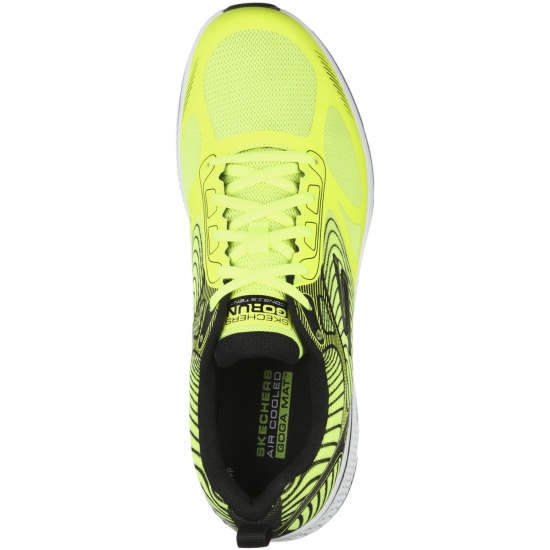 Skechers goga mat mens on sale yellow