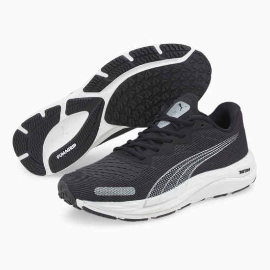 Кроссовки PUMA Velocity Nitro 2 19533702 мужские, цвет чёрный, размер 9,5 —  купить в интернет-магазине ОНЛАЙН ТРЕЙД.РУ