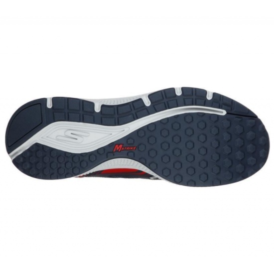 Кроссовки SKECHERS 220034-NVRD мужские, цвет синий, размер EU 45 — купить в  интернет-магазине ОНЛАЙН ТРЕЙД.РУ