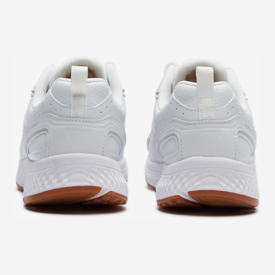 All white skechers best sale