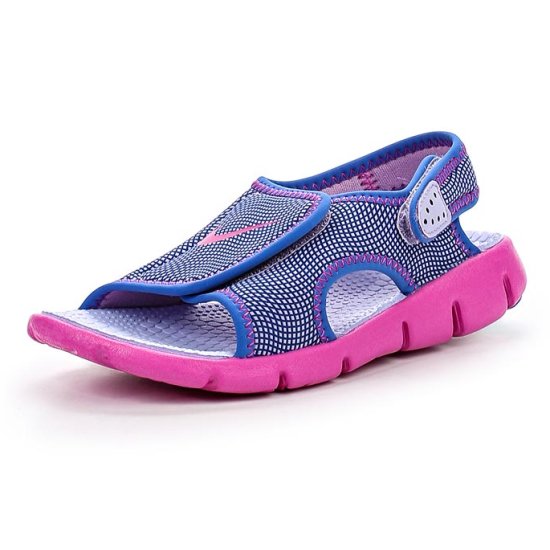 Сандалии Nike Sunray Adjustable 386520-504 для девочки, цвет синий, рус.  размер 33 — купить в интернет-магазине ОНЛАЙН ТРЕЙД.РУ