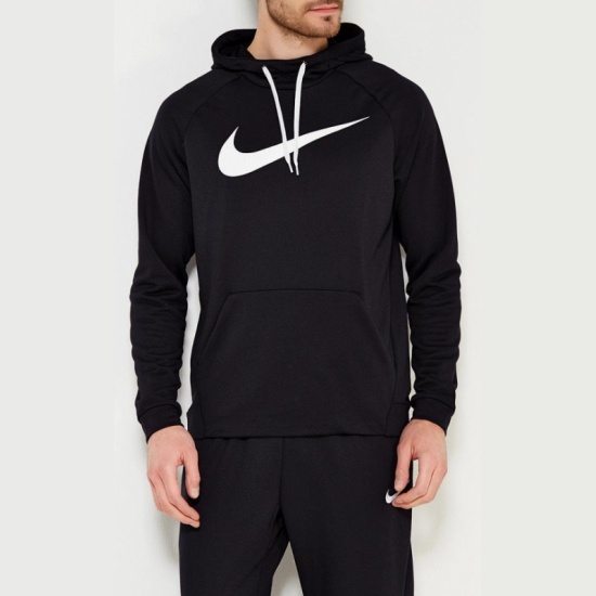 Худи NIKE 885818-010 NK DRY HOODIE PO SWOOSH мужская, цвет черный, размер  46-48 — купить в интернет-магазине ОНЛАЙН ТРЕЙД.РУ