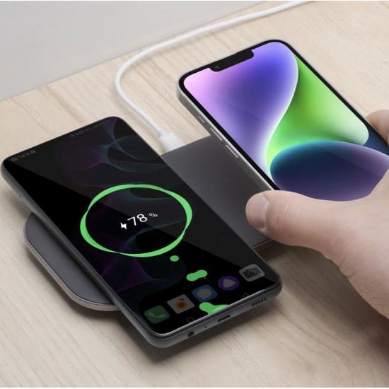 Беспроводное зарядное устройство Deppa Charging Station Dual, 3 в 1, 40 ...