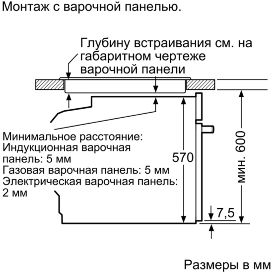 Электрический духовой шкаф bosch serie 4 hbj517yb0r характеристики