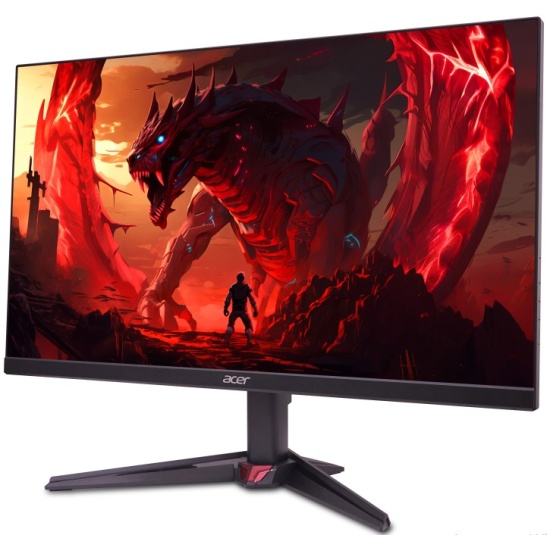 Монитор 27" Acer VG270UZ2bmiipx IPS 2560x1440, 275 Гц, 0.5 мс, 16:9, 250 кд/м², 2xHDMI, DisplayPort, изогнутый экран, Flicker Free, Low Blue Light, черный