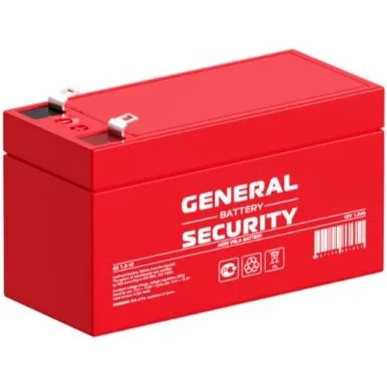 Аккумулятор General Security GS1.2-12 — купить в интернет-магазине ...