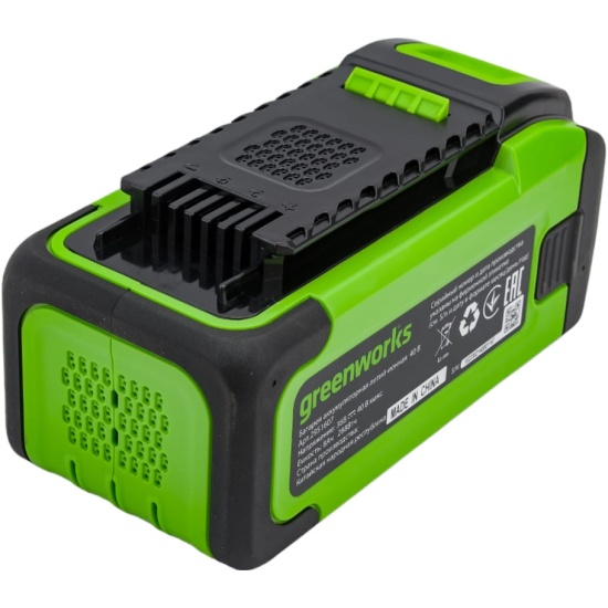 Аккумулятор Greenworks G40B8 40V, 8 А.ч 2951607 — купить по низкой цене ...