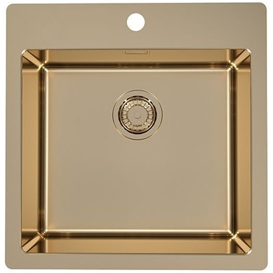 Кухонная мойка Alveus PURE 30 MONARCH с покр. PVD, бронза, (1107052 ...