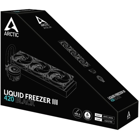 Arctic liquid freezer iii white