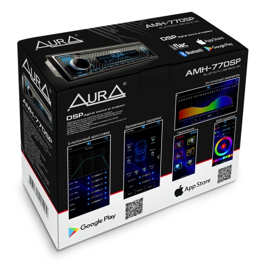 Aura amh 77dsp не подключается блютуз