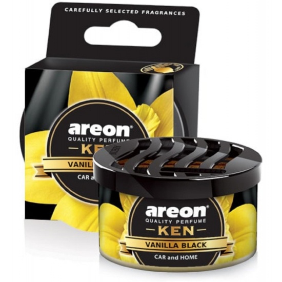 Ароматизатор в железной банке AREON KEN Vanilla Black ванила блэк (704-AKB-16)