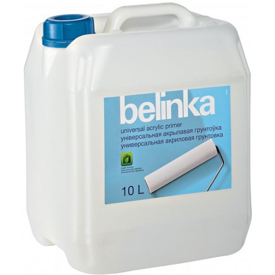 Акриловая грунтовка BELINKA Универсальная акриловая грунтовка 10 л. - купить в интернет магазине с доставкой, цены, описание, характеристики, отзывы