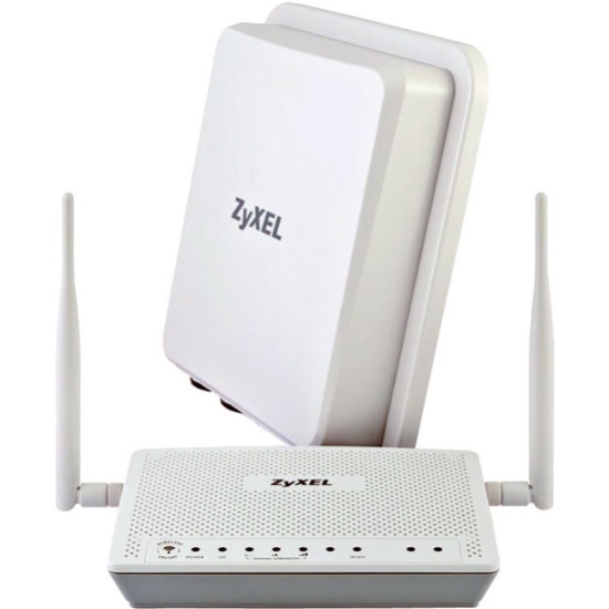 Модем ZyXEL LTE6101 Уличный модем LTE с точкой доступа Wi-Fi 802.11n ...