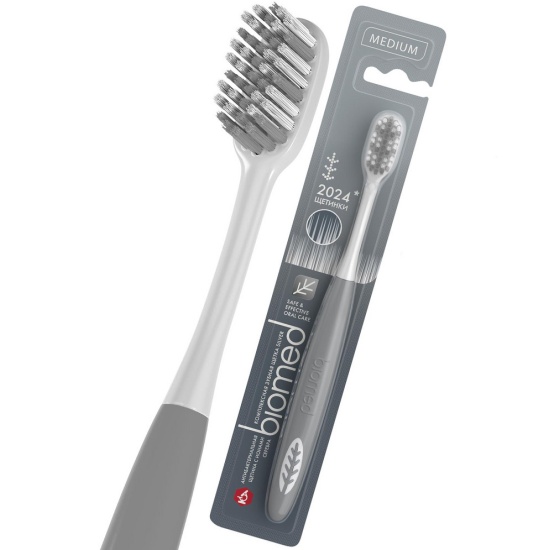 Зубная щетка BIOMED Silver 7640168930509 — купить по низкой цене в ...
