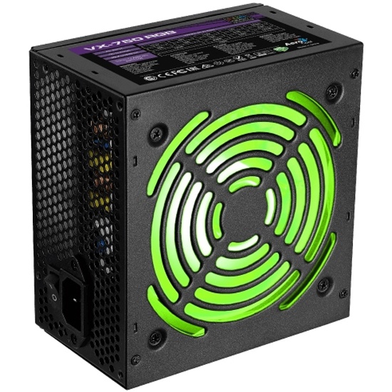 Блок питания AEROCOOL VX-750 RGB ATX 750W RGB (VX-750 RGB) — купить в ...