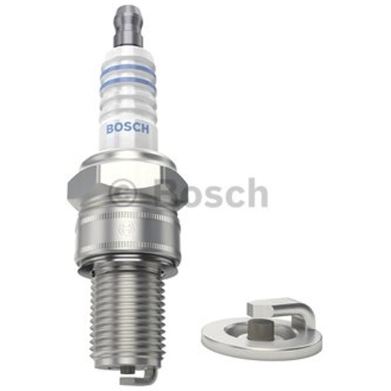 Свеча зажигания для садовой техники BOSCH 607, WR7AC, 1 шт.. NGK BR6HS ...