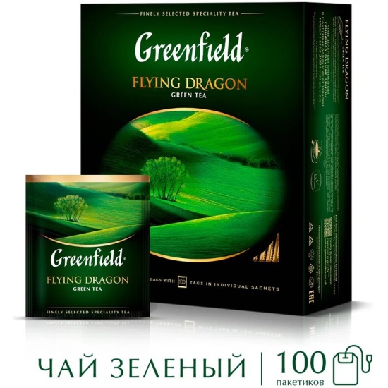 Обзор пакетика черного чая Гринфилд Голден Цейлон