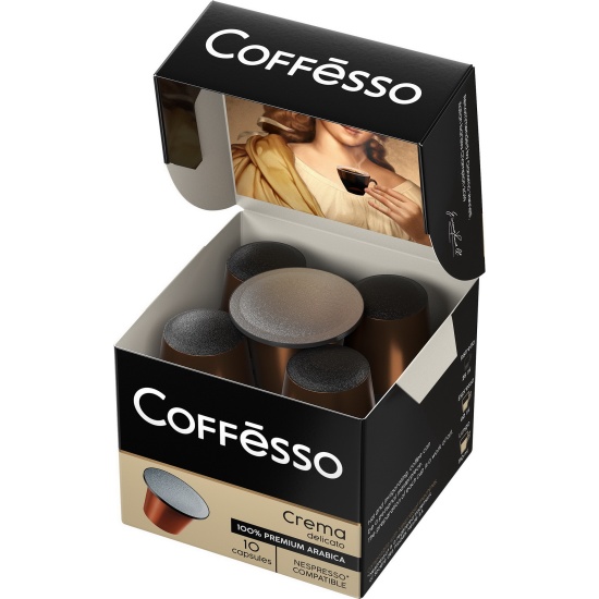 Купить Кофе в капсулах Coffesso (Коффессо) Crema Delicato 10 шт (для ...