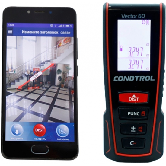 Лазерный дальномер CONDTROL Vector 60 — купить в интернет-магазине ...