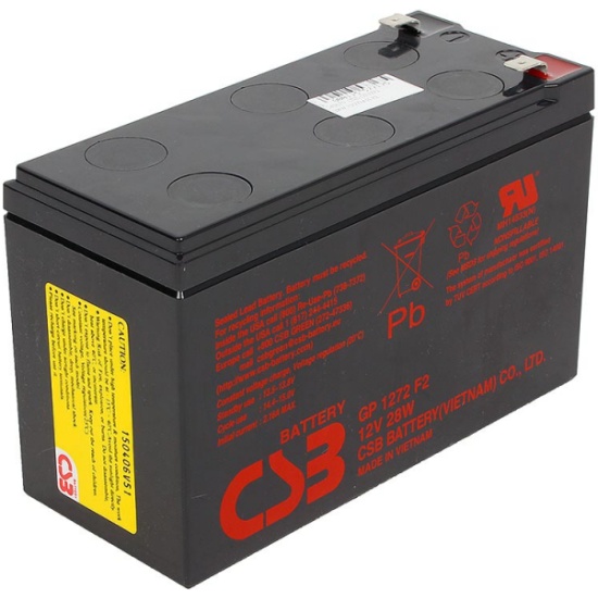 Аккумуляторная батарея для ИБП CSB GP1272 F2 12V/28W GP1272 F2 (12V28W ...