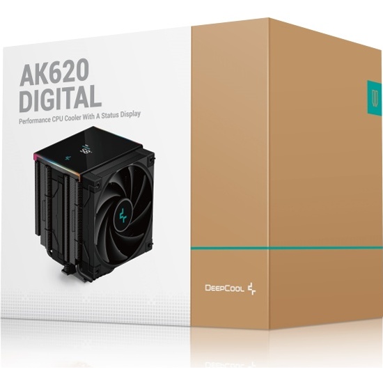 Кулер для процессора DeepCool AK620 DIGITAL — купить по низкой цене в ...