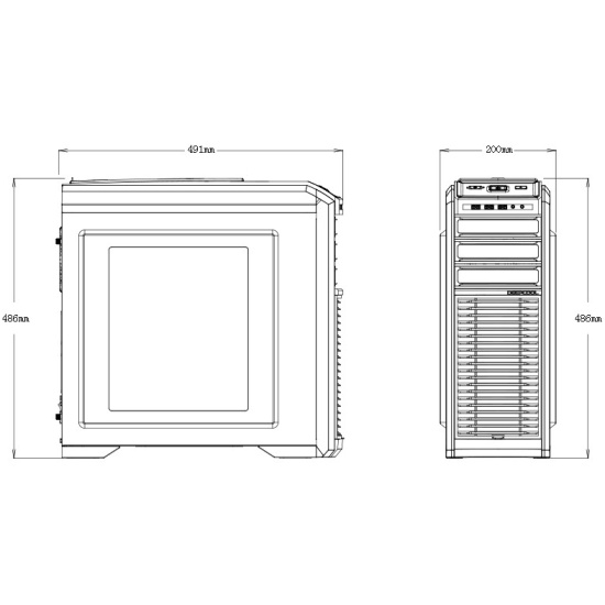Чертежи корпуса пк