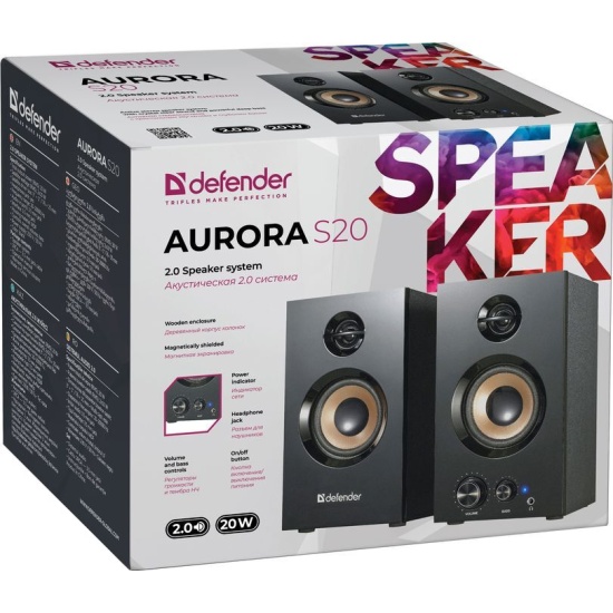 Колонки Defender Aurora S20 Купить