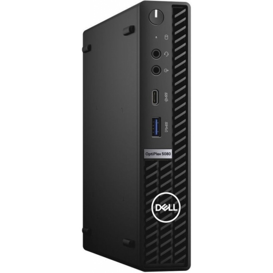 Компьютер Dell Optiplex 5080 Micro i5 10500T (2.3)/8Gb/SSD256Gb/UHDG 630/Linux/GbitEth/WiFi/BT/130W/KB/m/Black - купить в интернет магазине с доставкой, цены, описание, характеристики, отзывы