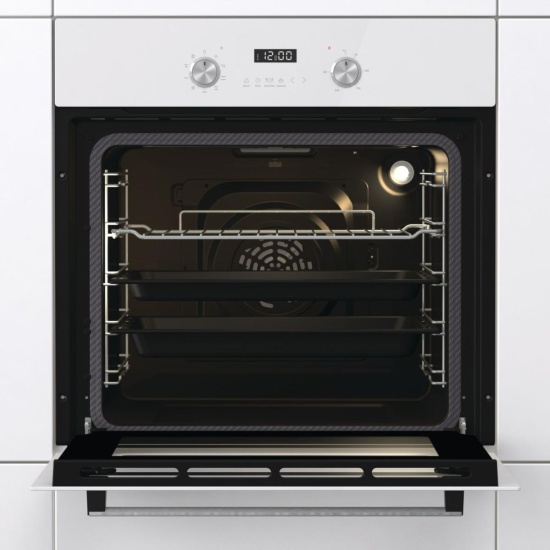 Электрический духовой шкаф gorenje bo6737e03awg белый