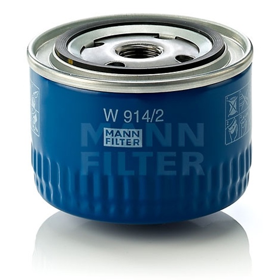 Фильтр масляный MANN-FILTER W914/2 — купить в интернет-магазине ОНЛАЙН ...