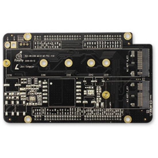 Плата интерфейсная FireFly ROC - RK3399 - MEZZ - M2 w/o POE — купить по ...
