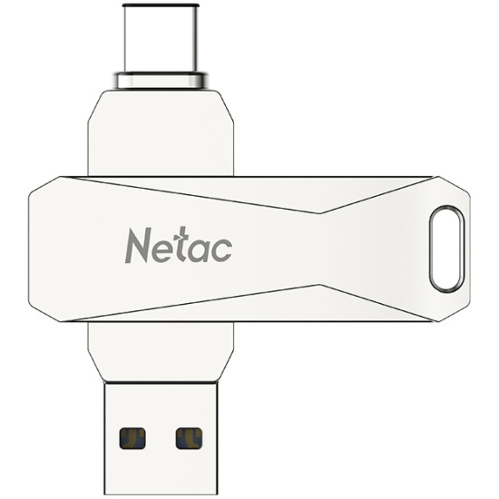 USB флешка Netac U782C 32Gb metal USB 3.0 + TypeC (NT03U782C-032G-30PN ...