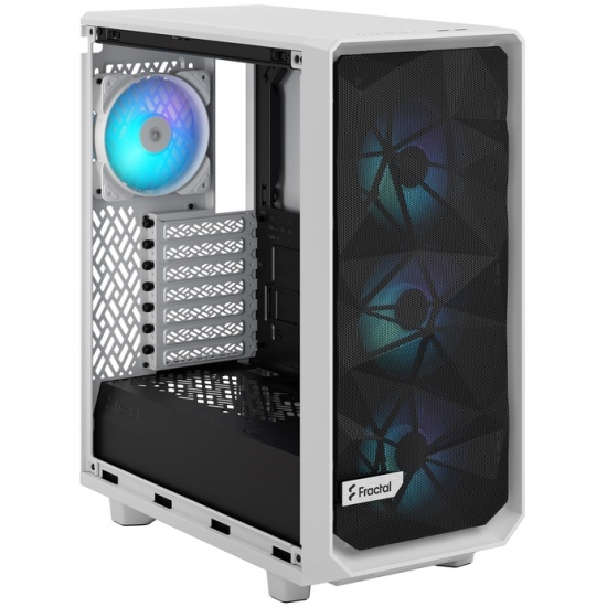 Корпус Fractal Design Meshify 2 Compact RGB White TG Clear Tint FD-C ...