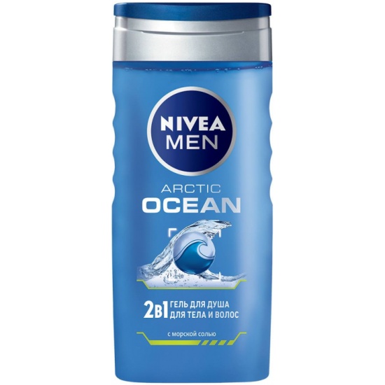 Гель для душа NIVEA MEN 2в1 Ocean, 250 мл — купить в интернет-магазине ...