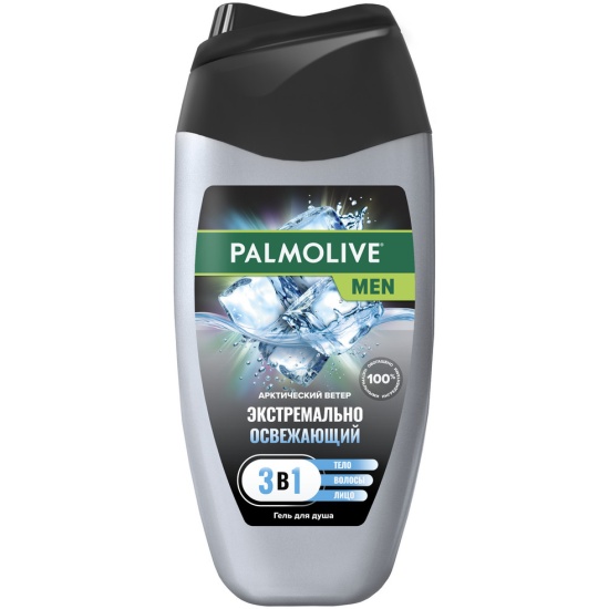 Гель для душа Palmolive Men 3в1 Арктический ветер, экстремально ...